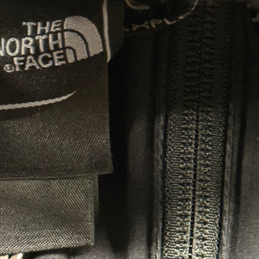 The North Face Denali Fleece Hybrid Jacket Black‎ Full Zip Mock Neck Women XL - Picture 4 of 4